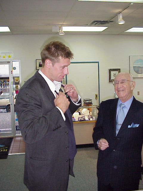 Mattias Ohlund and Mr. Howard Isman - 2004