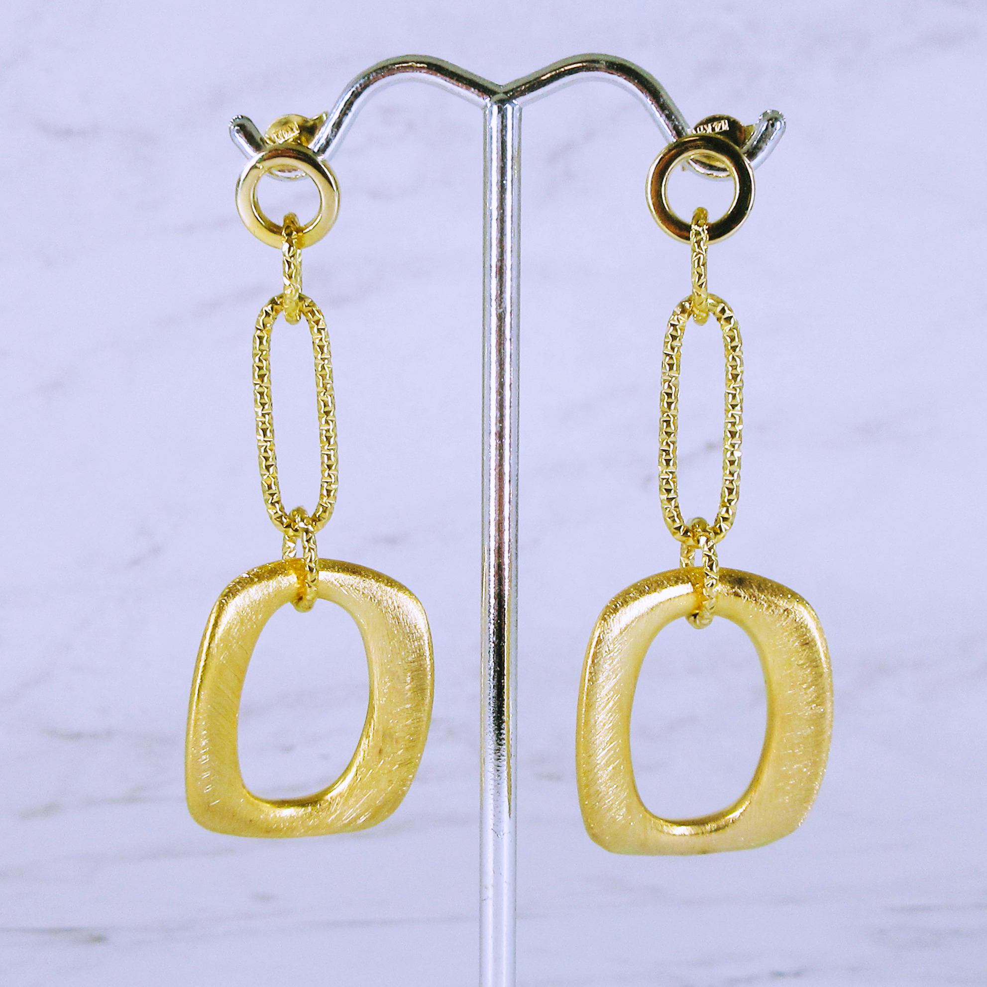 14K Yellow Gold Earrings