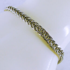 14K White Gold Bracelet