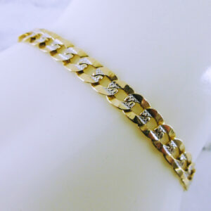 14K Yellow Gold Cuban Link Bracelet
