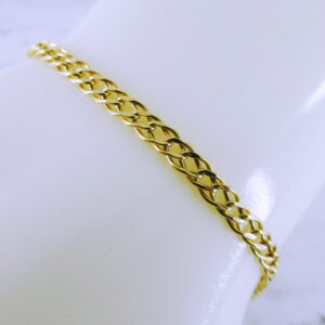 14K Yellow Gold Double Link Bracelet