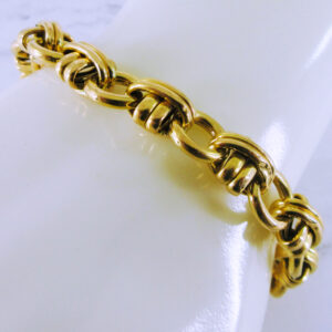 14K Yellow Gold Fancy Bracelet