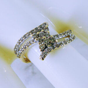 14K Yellow Gold Diamond Ring