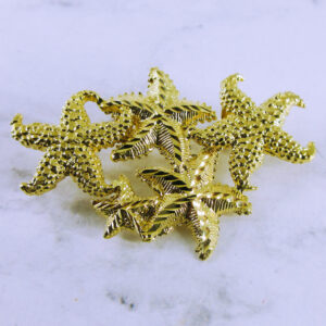 14K Yellow Gold Starfish Pendant