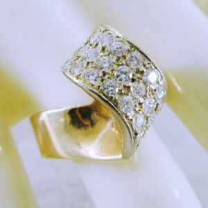 14K Yellow Gold Diamond Ring
