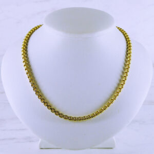 18K Yellow Gold 30" Box Chain
