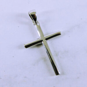 [New] Sterling Silver Thin Cross