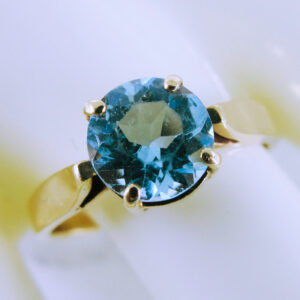 10K Yellow Gold Topaz Ring
