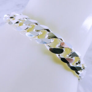 [NEW] Sterling Silver 8.5" Curb Link Bracelet
