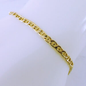 14K Yellow Gold Mariner Link Bracelet