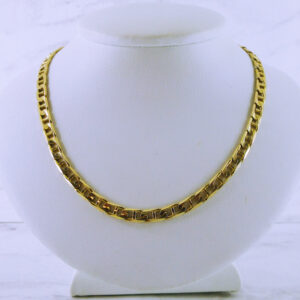 14K Yellow Gold Mariner Link 20" Chain