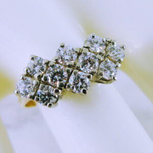 14K Yellow Gold Diamond Ring