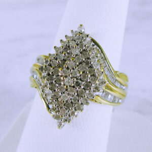 10K Yellow Gold Diamond Ring