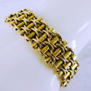 14K Yellow Gold Fancy Bracelet