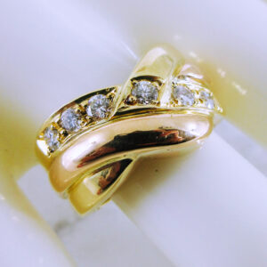 14K Yellow Gold Diamond Ring