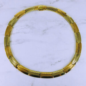 18K Yellow and Rose Gold Chain